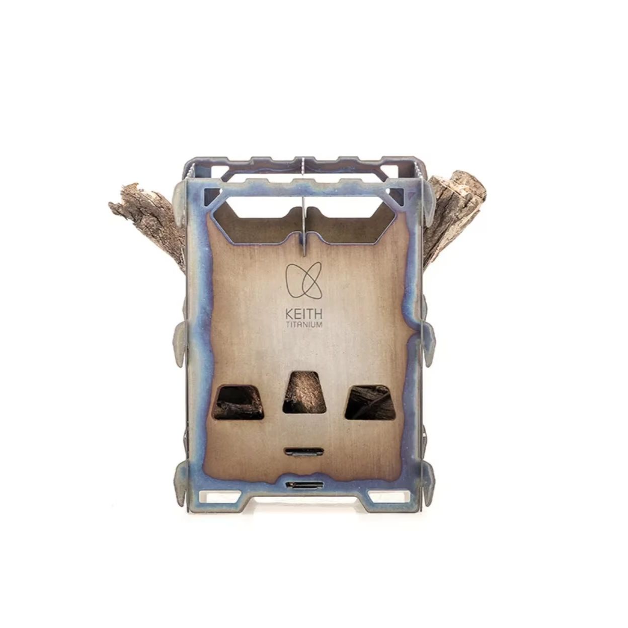 Ultralight Titanium Wood Stove Backpack - KEITH Ti2201 Titanium Legering Backpacking Houtkachel