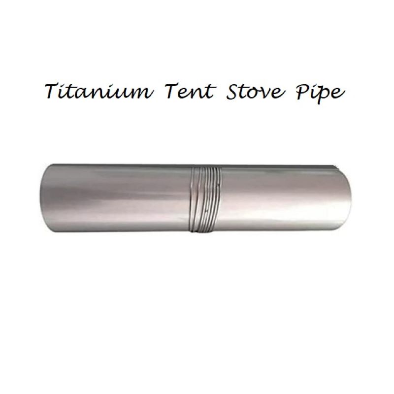Hot Tent Wood Stove With Chimney Pipe - Titanium Tent Kachel Pijp Houtkachel Pijp