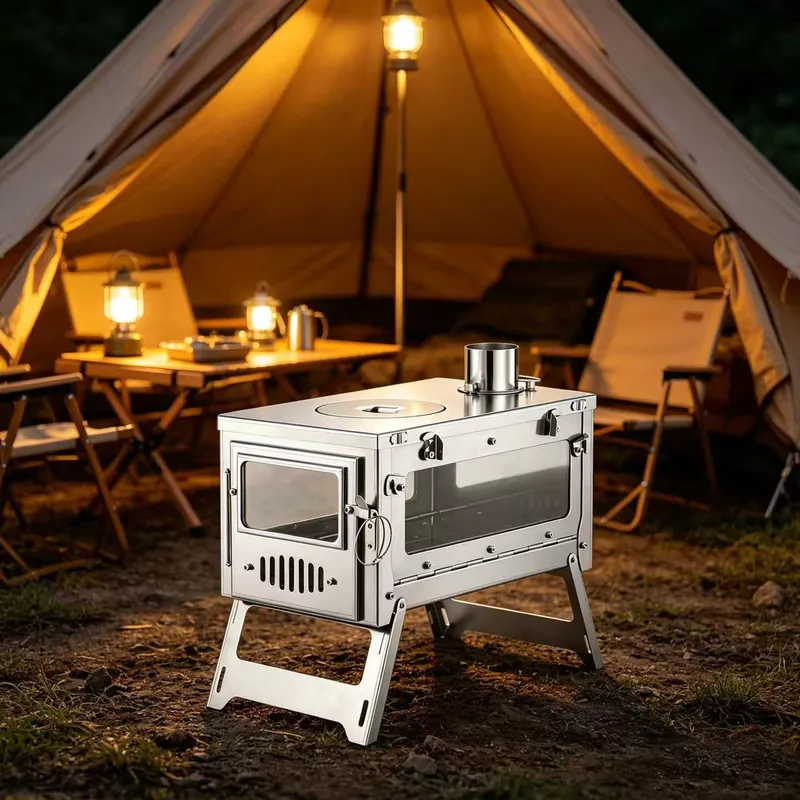 Voor Titanium Legering Vouwove - Titanium Folding Wood Stove Tent recensie en prijs