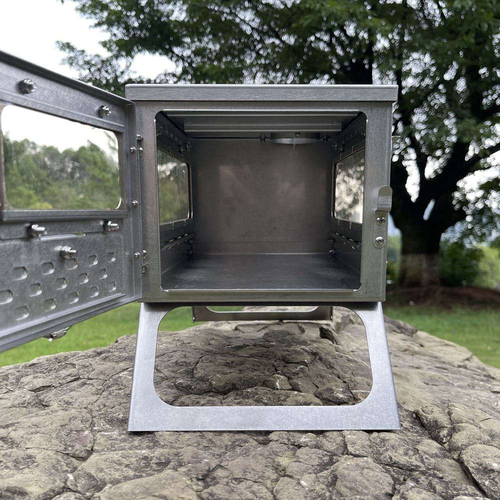 Ultralichte hete tentkachel me - Hot Tent Wood Stove With Chimney Pipe recensie en prijs