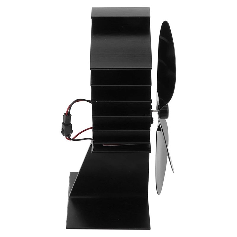 Houtkachelventilator, aluminiu - Stove Fan Heat Powered 4 Blade recensie en prijs