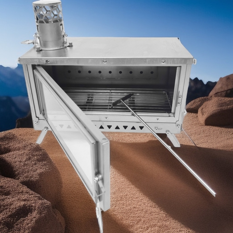 Titanium opvouwbare houtkachel - Titanium Folding Wood Stove Tent recensie en prijs