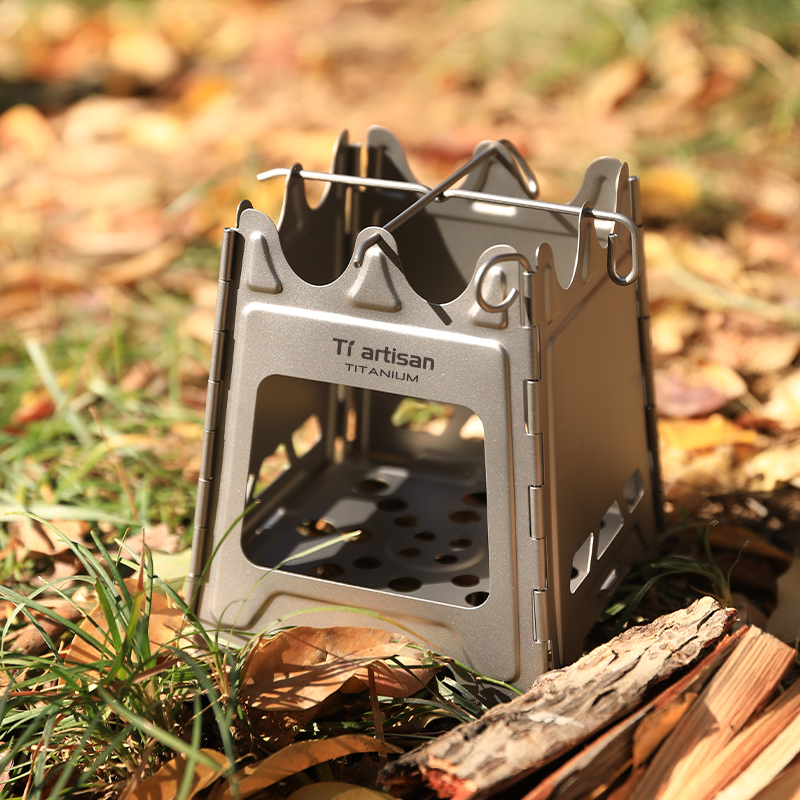 Tiartisan Outdoor puur titaniu - Titanium Folding Wood Stove Tent recensie en prijs