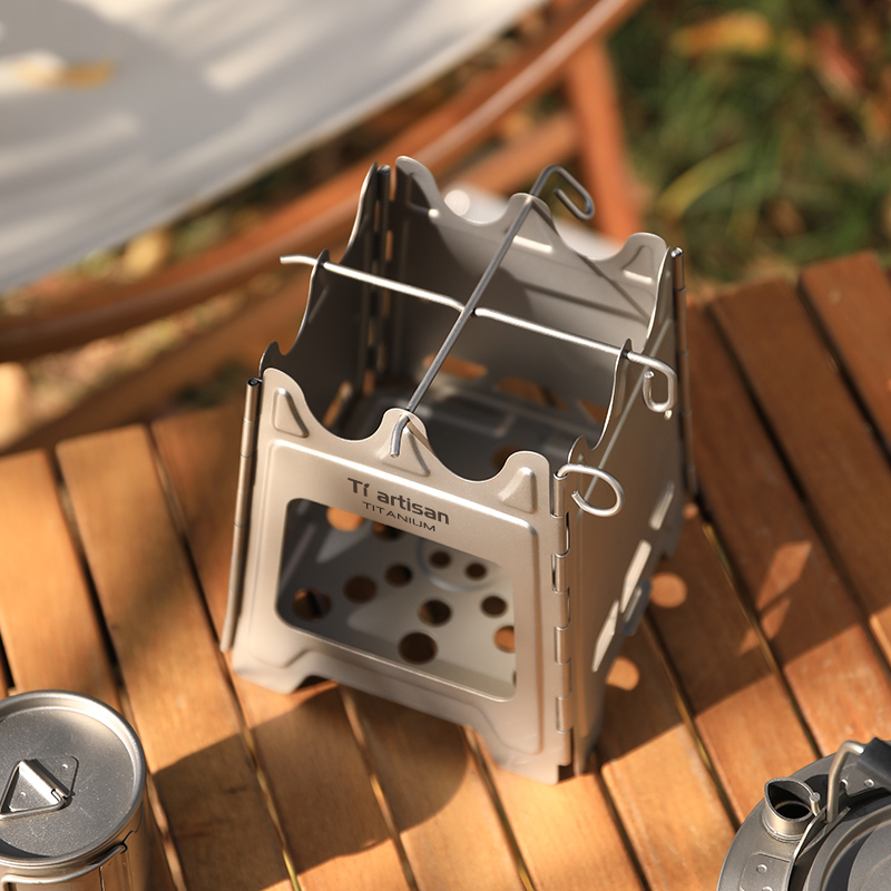 Tiartisan Outdoor puur titaniu - Titanium Folding Wood Stove Tent recensie en prijs