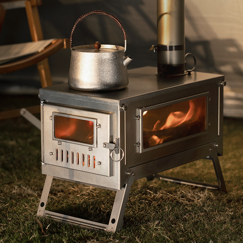 Titanium Outdoor Camping Tentk - Titanium Folding Wood Stove Tent recensie en prijs