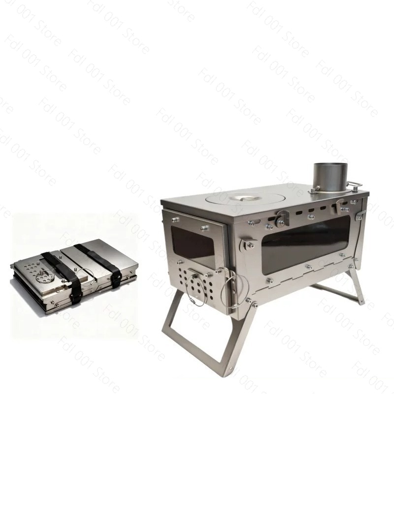 2026 Pure Titanium Opvouwbare  - Titanium Folding Wood Stove Tent recensie en prijs